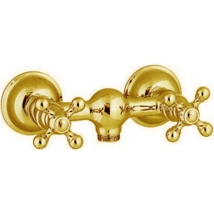 Изображение товара Смеситель Cisal Arcana AC00044124 двухвентильный настенный для душа, золото