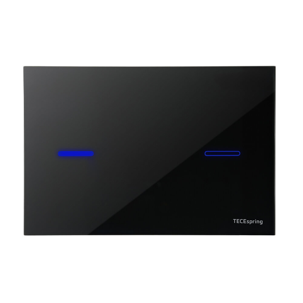 Изображение товара Клавиша смыва TECEspring lux S249702 электронная черное стекло двухрежимная Изображение товара Клавиша смыва TECEspring lux S249702 электронная черное стекло двухрежимная