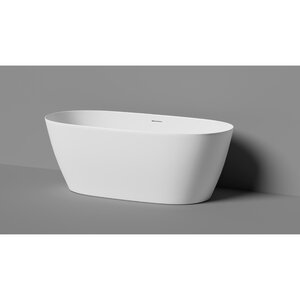 Изображение товара Ванна Salini Лофо UM12122, 170 х 80 см, из искусственного камня Solid Surface, цвет белый матовый