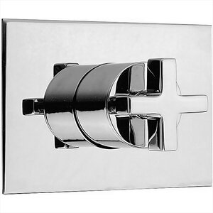 Изображение товара Переключатель потоков Cisal Barcelona BA00027021 на 3 потребителя, цвет хром