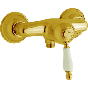 Изображение товара Смеситель Cisal Arcana Empress EM00044124 однорычажный настенный для душа, золото