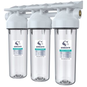 Изображение товара Корпус магистрального фильтра для воды Unicorn KSBP_3/4_TRIO, цвет белый