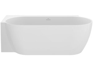 Изображение товара Ванна акриловая Ravak Freedom Corner II TEC L CC91B00000, 175 x 86 см, белая, левая, крышка слива чёрная
