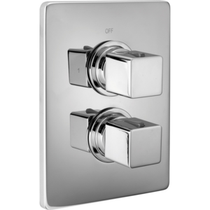 Изображение товара Встраиваемый термостатический смеситель Cisal Cubic хром Италия