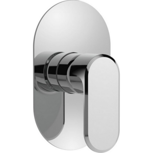 Изображение товара Встраиваемый однорычажный смеситель Cisal LineaViva LV00300021 для душа, цвет хром