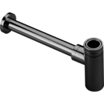 Сифон Cisal 1"1/4 для раковины, цвет черный матовый, ZA00404240 - фото 1