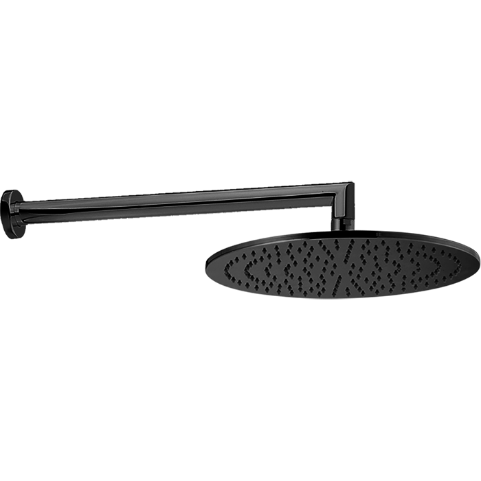 Изображение товара Верхний душ Cisal Shower, D300 мм, 1 режим струи, с настенным держателем L400 мм, черный матовый (DS01362040) Изображение товара Верхний душ Cisal Shower, D300 мм, 1 режим струи, с настенным держателем L400 мм, черный матовый (DS01362040)