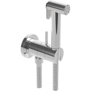 Изображение товара Гигиенический душ Cisal Shower, CY00794521, со смесителем, хром Изображение товара Гигиенический душ Cisal Shower, CY00794521, со смесителем, хром