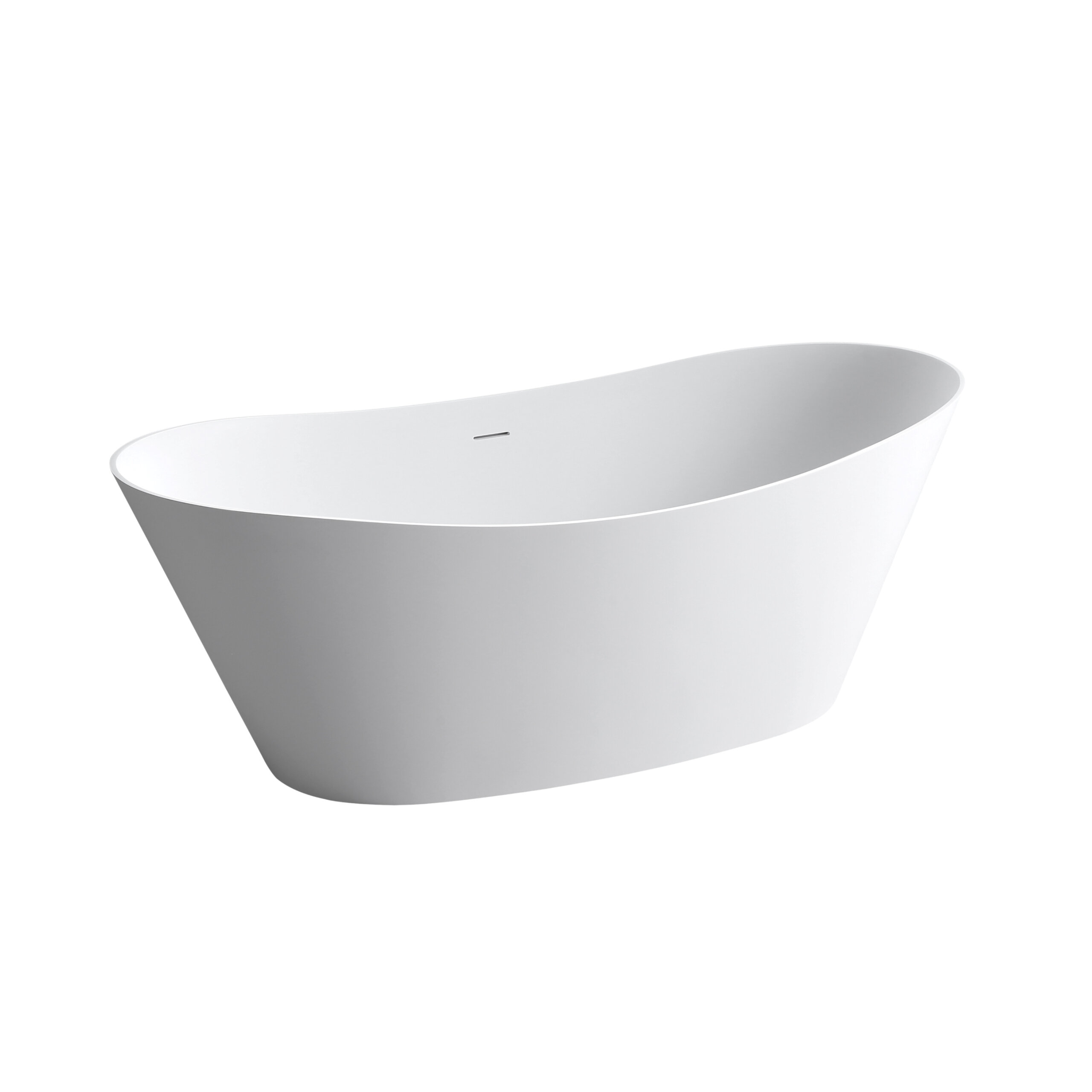 Изображение товара Ванна Vincea Солид Серфейс (Solid Surface), VBT-4S08MW, 170 x 78 см, слив-перелив в комплекте, цвет белый матовый Изображение товара Ванна Vincea Солид Серфейс (Solid Surface), VBT-4S08MW, 170 x 78 см, слив-перелив в комплекте, цвет белый матовый