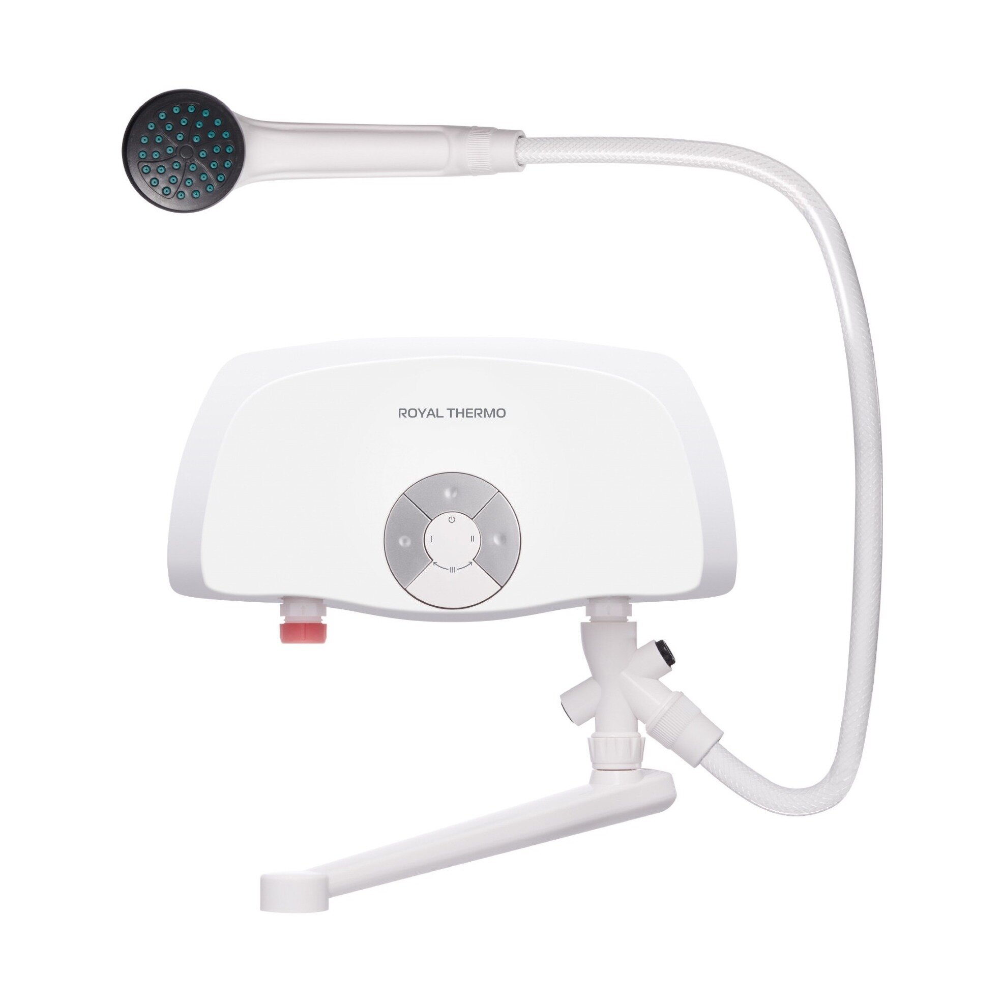 Изображение товара Проточный водонагреватель Royal Thermo SmartFix TS 5,5 кВт с краном и душем
