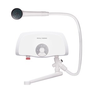 Изображение товара Проточный водонагреватель Royal Thermo SmartFix TS (6,5 kW), НС-1588907, кран-душ, трехфазный, белый