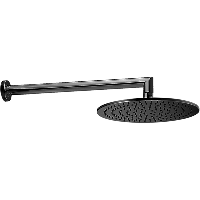Изображение товара Верхний душ Cisal Less New DS01363040, D250 мм, 1 режим струи, с настенным держателем L350 мм, черный матовый Изображение товара Верхний душ Cisal Less New DS01363040, D250 мм, 1 режим струи, с настенным держателем L350 мм, черный матовый