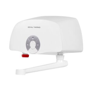 Изображение товара Проточный водонагреватель Royal Thermo SmartFix T (3,5 kW), НС-1588903, кран, однофазный, белый