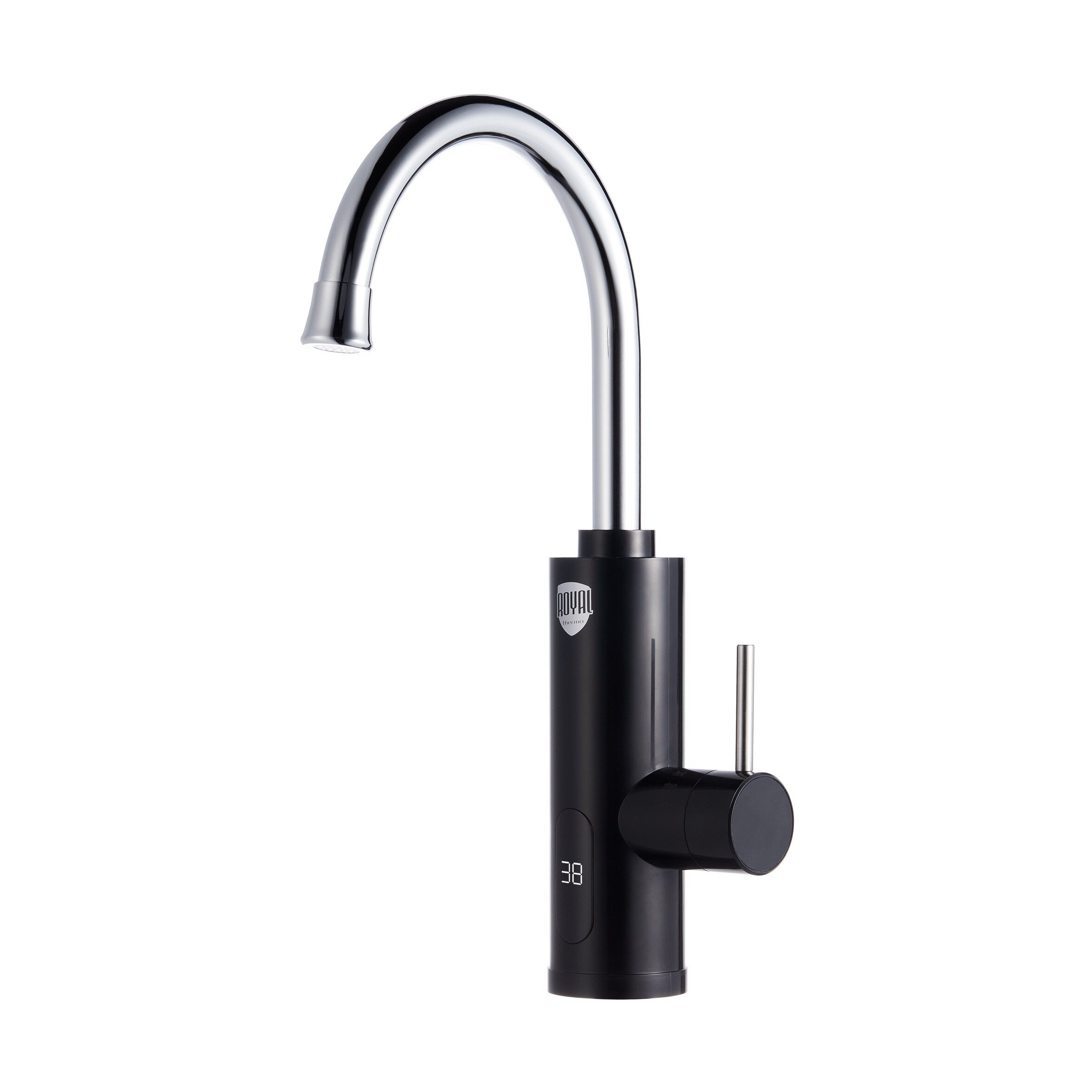Изображение товара Проточный водонагреватель Royal Thermo QuickTap 3.3 кВт черный для дома