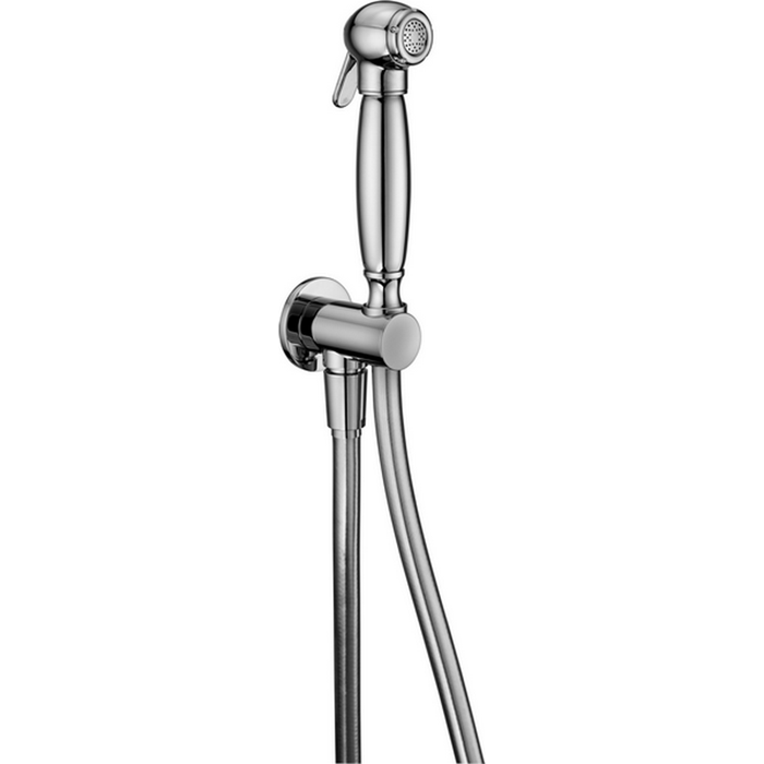 Изображение товара Гигиенический душ Cisal Shower SC00791021 хром с шлангом 120 см для ванной комнаты