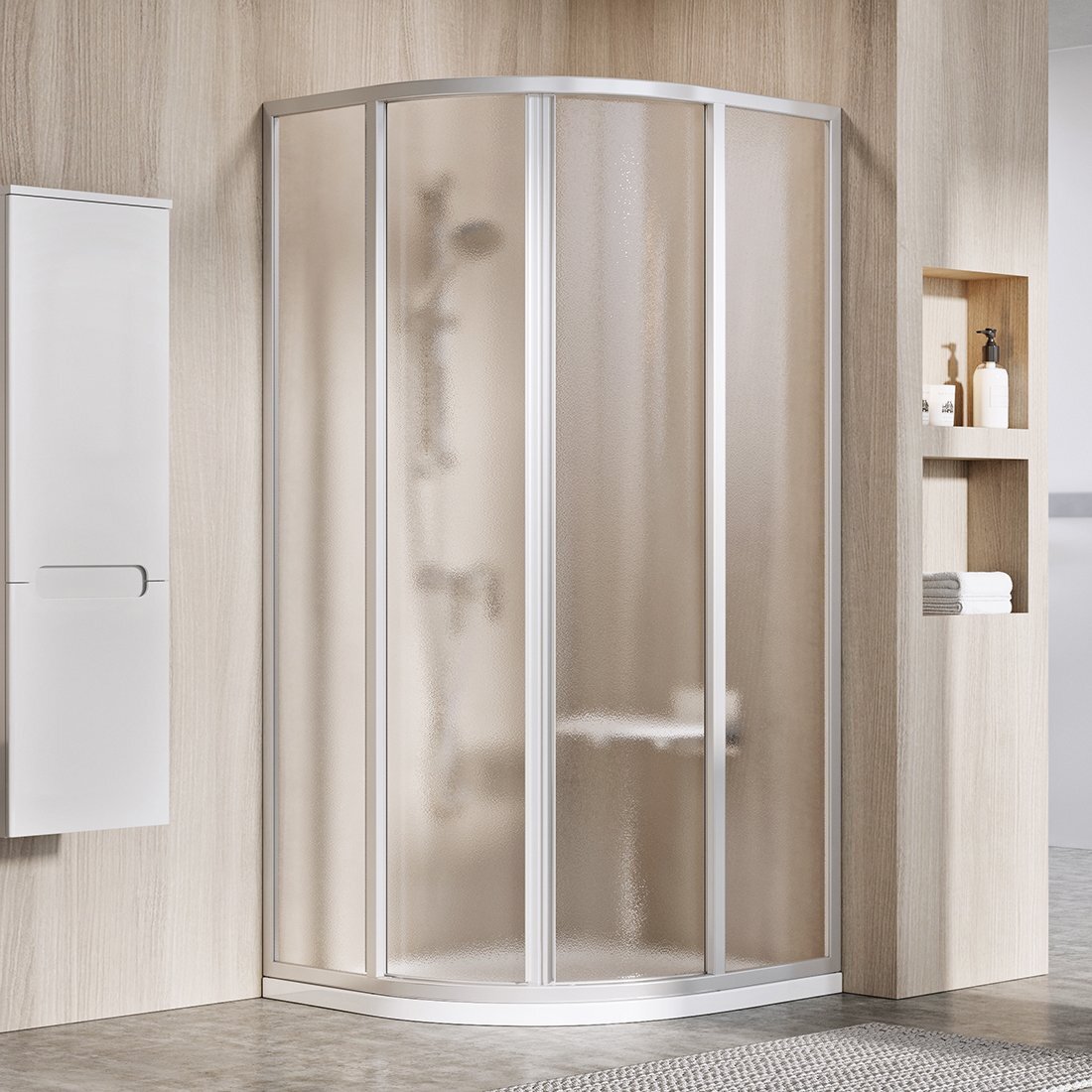 Изображение товара Душевой уголок Ravak Supernova SKCP4-80 с витражом Grape