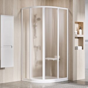 Изображение товара Душевой уголок Ravak Supernova SKCP4-90, профиль белый, витраж грейп,  31170100ZG