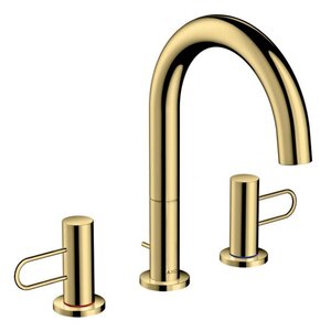 Изображение товара Смеситель для раковины Axor Uno, 38054930, с донным клапаном, латунь