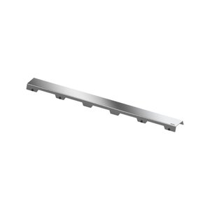 Изображение товара Решетка для слива TECE Drainline Steel II 600983, 90 см, прямая, цвет нержавеющая сталь сатин