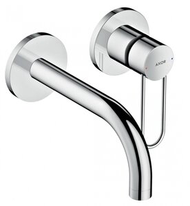 Изображение товара Смеситель для раковины Axor Uno, хром, однорычажный, внутренний монтаж