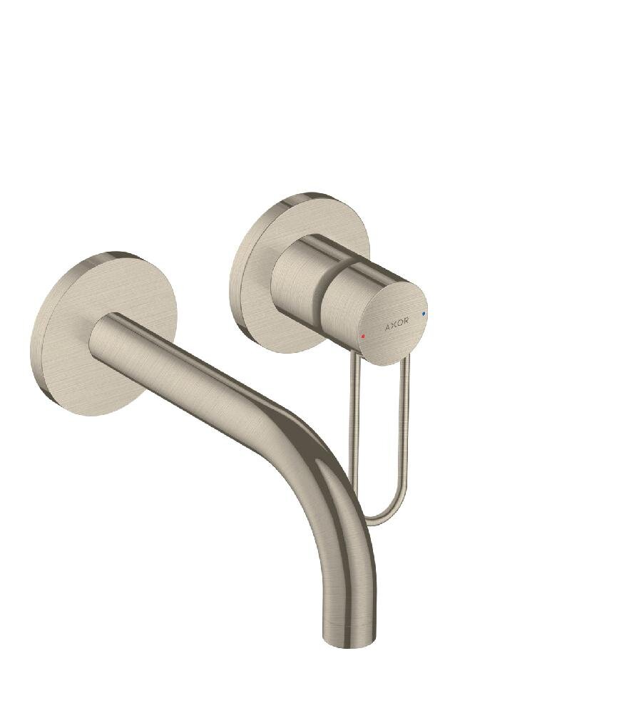 Изображение товара Смеситель Hansgrohe Axor Uno 38121820, шлифованный никель, однорычажный, 16.5 см излив