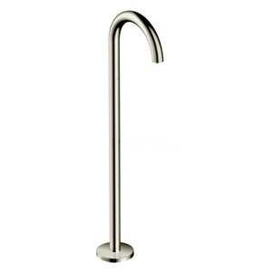 Изображение товара Излив для ванны Axor Uno 38412820 напольный, шлифованный никель