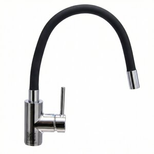 Изображение товара Смеситель для кухонной мойки Bravat F7800931CP-SW, с гибким изливом, цвет хром