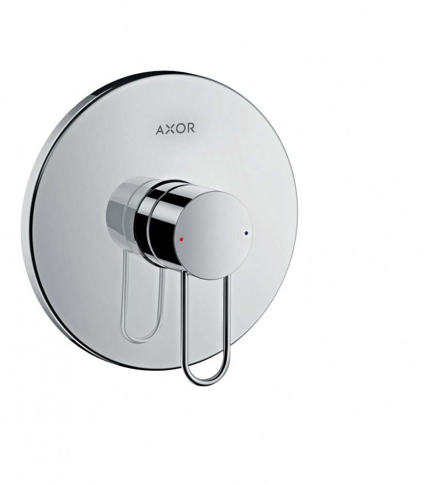 Изображение товара Смеситель Axor Uno 38626000 хром - дизайнерский скрытый монтаж для душа Изображение товара Смеситель Axor Uno 38626000 хром - дизайнерский скрытый монтаж для душа