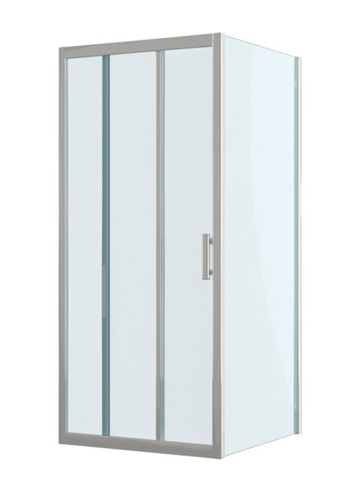 Изображение товара Душевой уголок BelBagno Uno-195-AF-31-90-C-Cr, квадратный, стекло 5 мм, хром