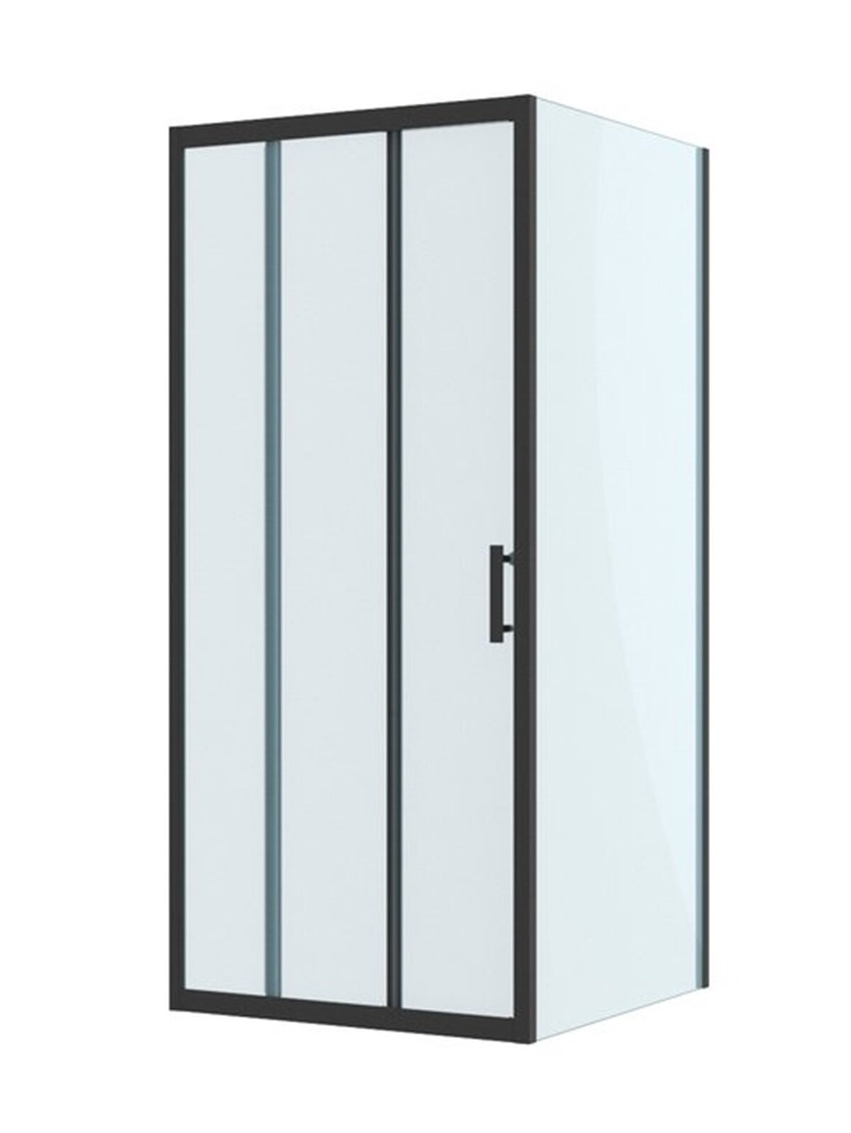 Изображение товара Душевой уголок BelBagno UNO 90x90 см с раздвижной системой и прозрачным стеклом