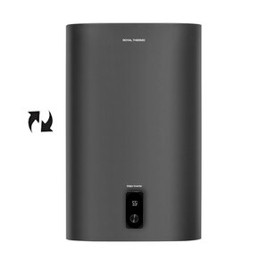 Изображение товара Водонагреватель Royal Thermo RWH 80 Major Inverter Grafit, НС-1651912, электрический накопительный, 2 кВт, однофазный, реверсивный, встроенный Wi-Fi, 80 литров, графит