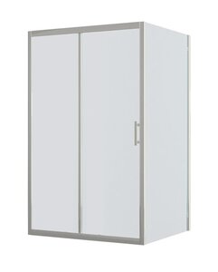 Изображение товара Душевой уголок BelBagno Uno-195-AH-1-110/100-C-Cr, 110 х 100 см, стекло прозрачное, профиль хром