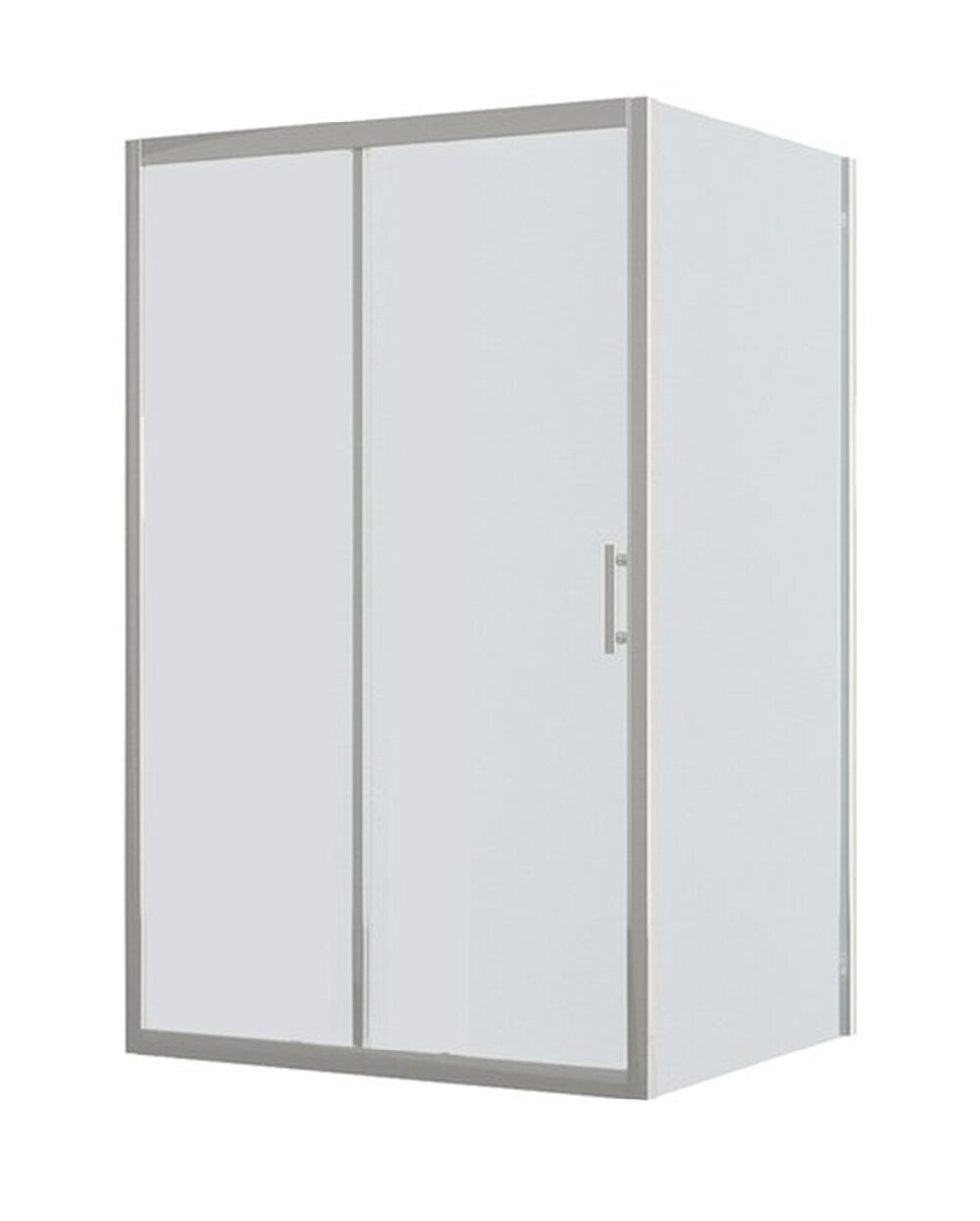 Изображение товара Душевой уголок BelBagno Uno-195-AH-1-110/100-C-Cr, раздвижной, хром, Италия