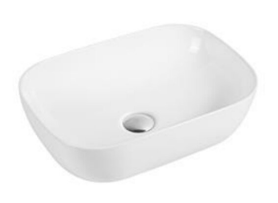Изображение товара Раковина Aquanet Lake 211286-1 50 см накладная белая керамическая