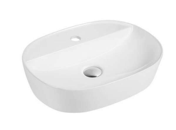 Изображение товара Раковина Aquanet Lake 2 50 см накладная керамическая с эмалью белая