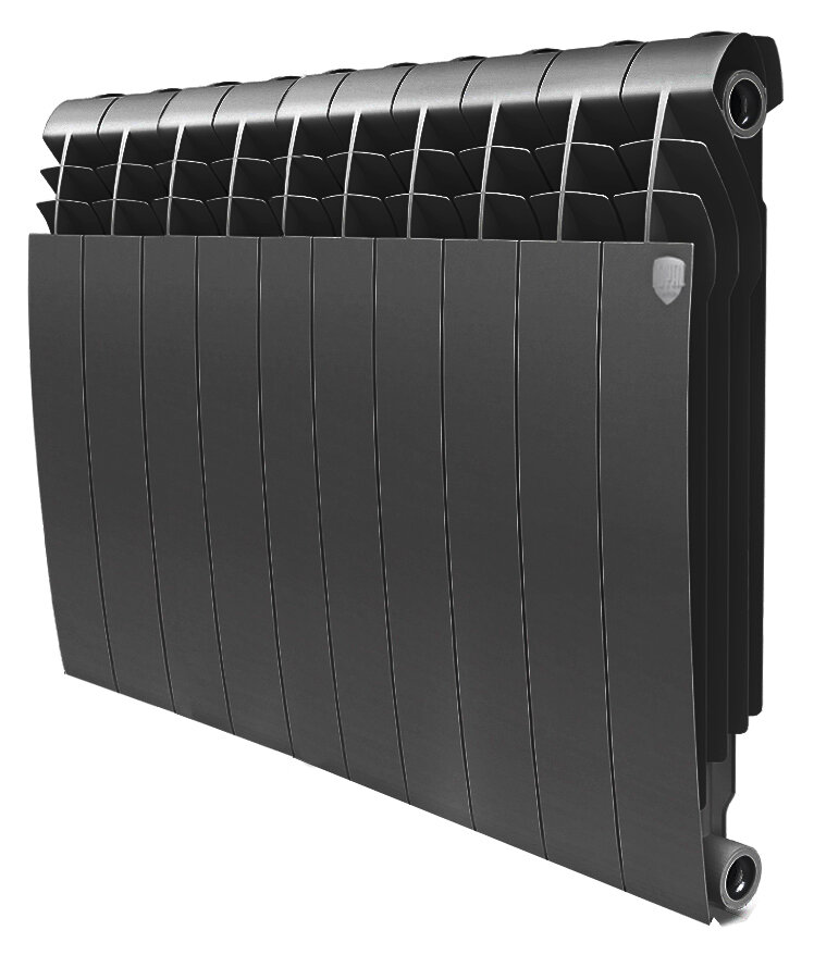 Изображение товара Биметаллический радиатор Royal Thermo BiLiner 500 10 секций черный