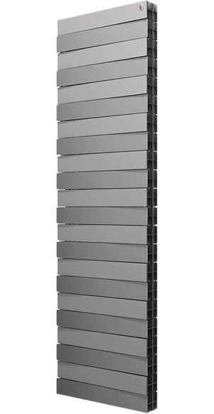 Изображение товара Радиатор биметаллический Royal Thermo Piano Forte Tower Silver Satin 22 секции