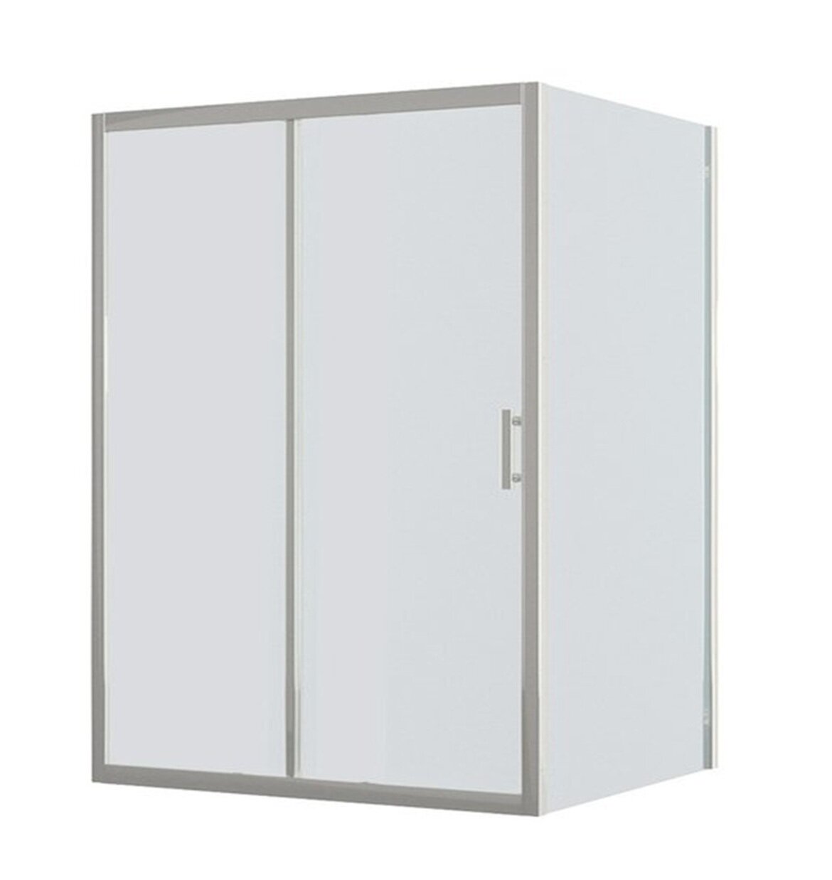 Изображение товара Душевой уголок BelBagno Uno 150x70 хром стекло прозрачное, раздвижные двери