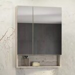 Зеркальный шкаф Comforty Парма, 60 см, дуб дымчатый, 00004143488 (00004143488CF) - фото 1 Зеркальный шкаф Comforty Парма, 60 см, дуб дымчатый, 00004143488 (00004143488CF) - фото 1