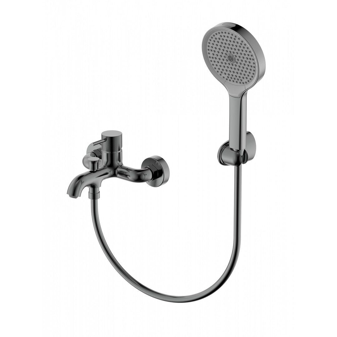 Изображение товара Смеситель Wonzon & Woghand Onix WW-816023-BGM, темный графит, PVD покрытие Изображение товара Смеситель Wonzon & Woghand Onix WW-816023-BGM, темный графит, PVD покрытие