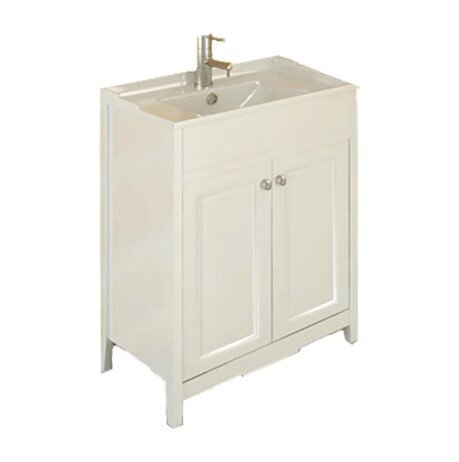 Изображение товара Тумба с раковиной Comforty Тбилиси 70 см белая со системой плавного закрывания