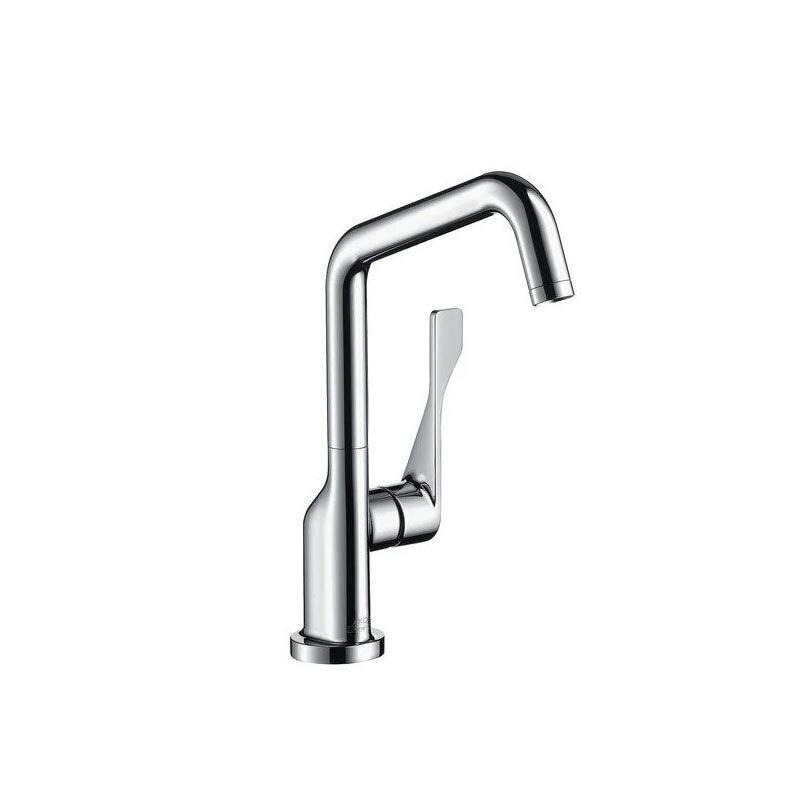 Изображение товара Смеситель для кухни Axor Citterio 39850800 из нержавеющей стали с регулируемым изливом