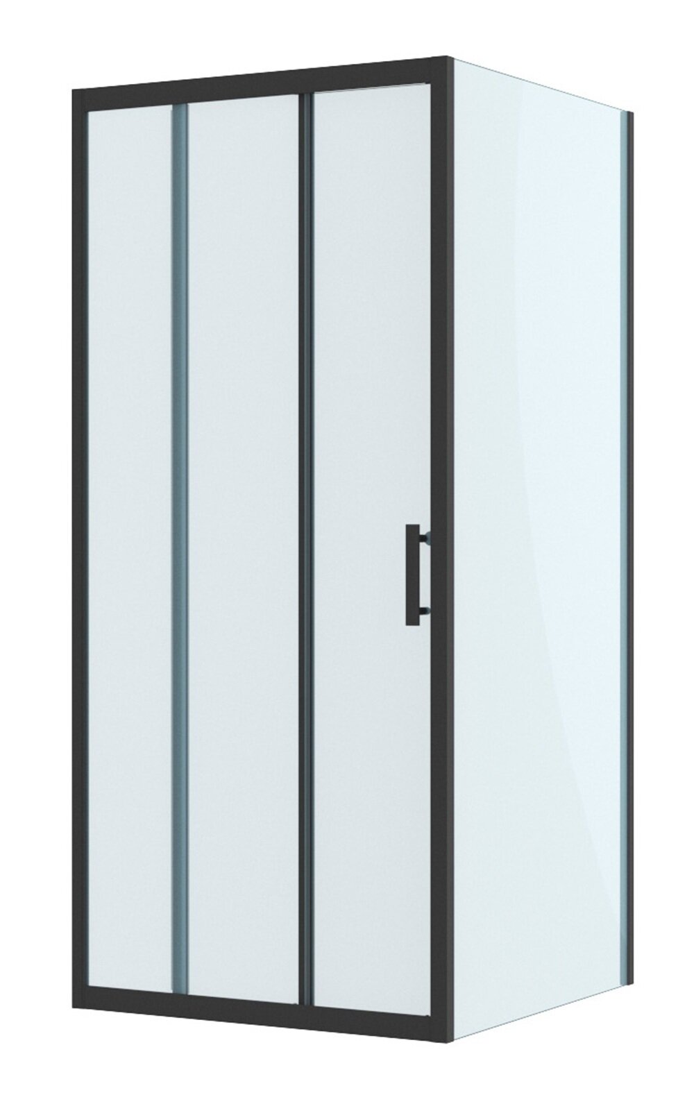 Изображение товара Душевой уголок BelBagno Uno-195-AHF-31-90/70-C-NERO, 90x70 см, раздвижной, прозрачное стекло Изображение товара Душевой уголок BelBagno Uno-195-AHF-31-90/70-C-NERO, 90x70 см, раздвижной, прозрачное стекло