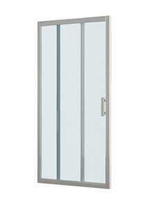 Изображение товара Душевая дверь BelBagno Uno-195-BF-3-120-C-IN, 120 см, стекло прозрачное, профиль сатин матовый