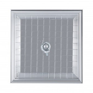 Изображение товара Сантехнический люк Левша под плитку 50x50 см, алюминий, скрытый монтаж