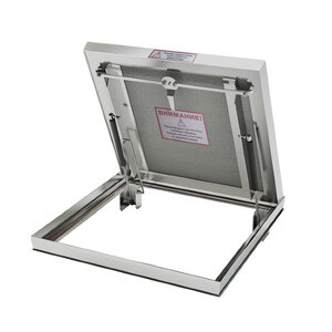 Изображение товара Сантехнический люк Хаммер Макс 70x70 см под плитку надежный и удобный монтаж