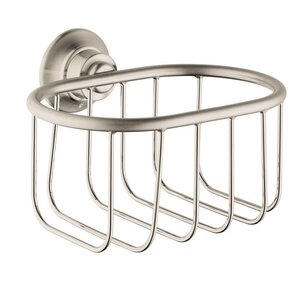 Изображение товара Полка Axor Montreux 42065820 шлифованный никель настенная дизайнерская