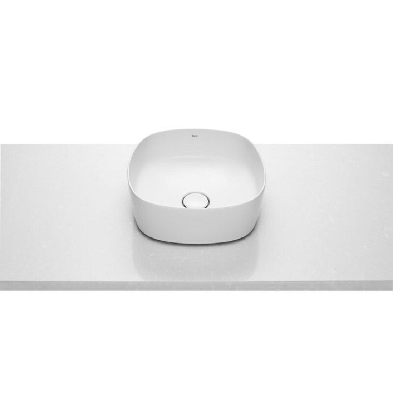 Изображение товара Раковина-чаша Roca Inspira Soft 37x37 см для ванной кухни угловая белая керамика