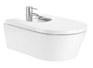 Изображение товара Биде Roca Inspira Round 357525000 - подвесное, белое, округлое