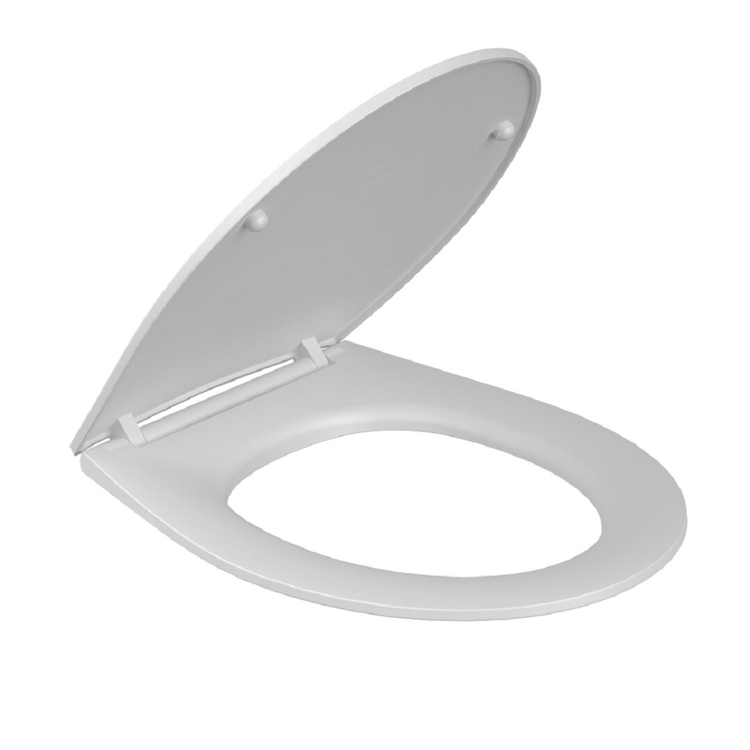Изображение товара Крышка-сиденье для унитаза Cersanit Elio TPL slim 69651, с микролифтом, белый Изображение товара Крышка-сиденье для унитаза Cersanit Elio TPL slim 69651, с микролифтом, белый